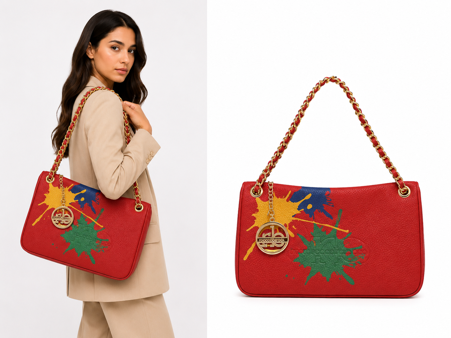 BORSA ROCCO BAROCCO ROSSA