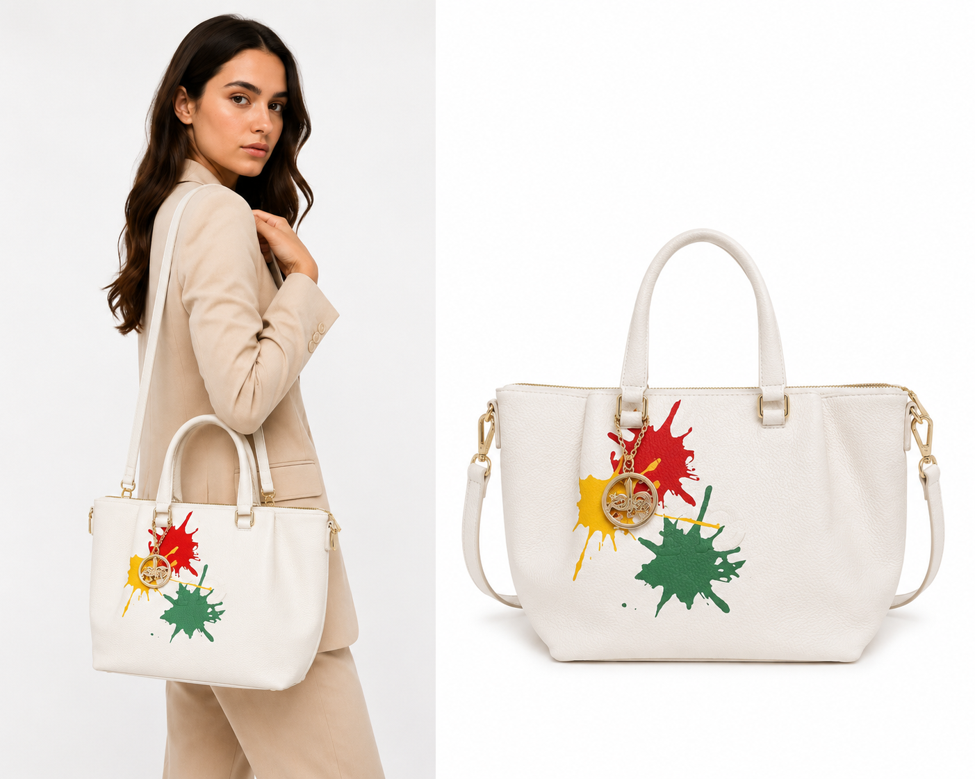 BORSA ROCCO BAROCCO BIANCA