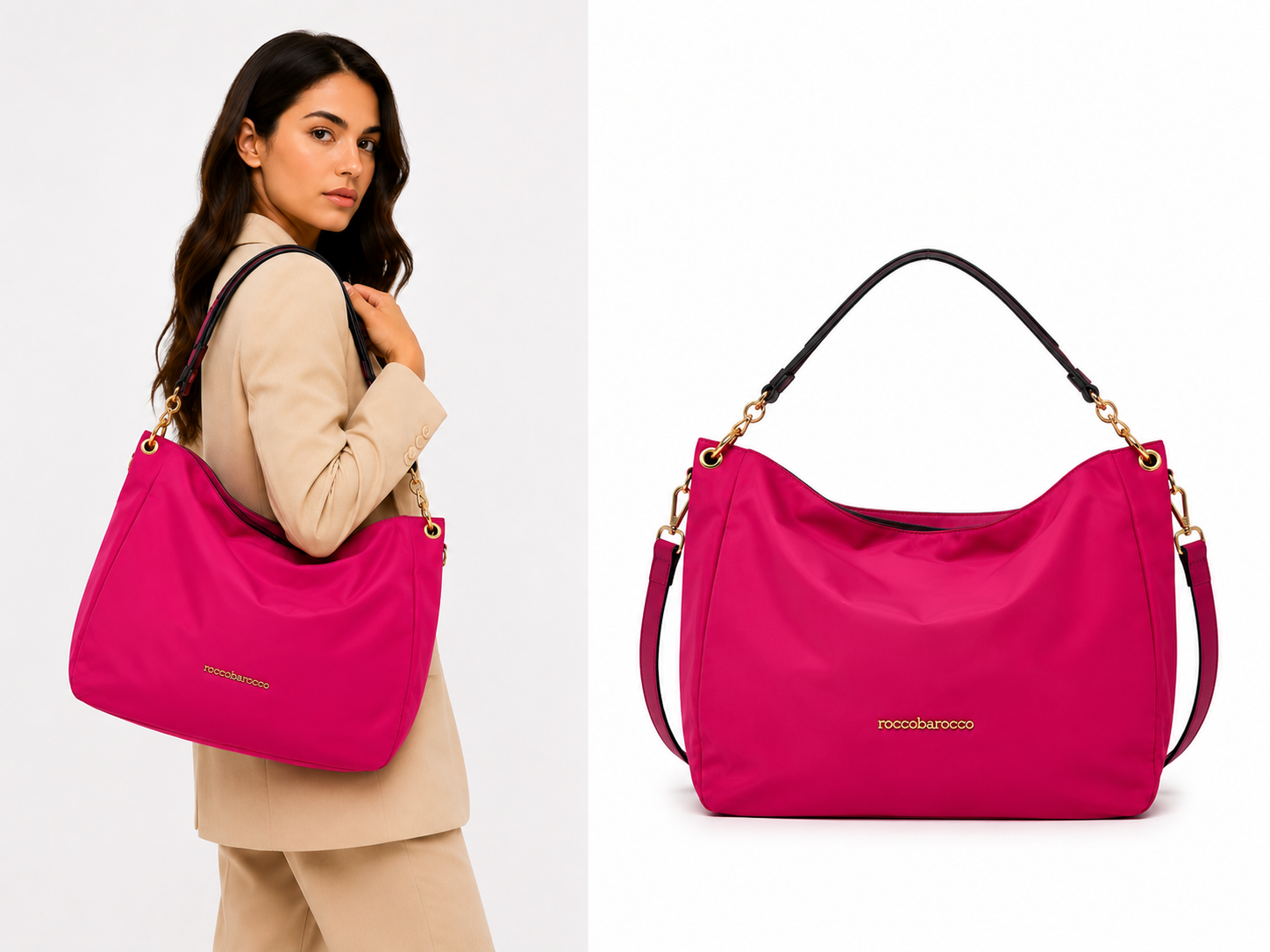 BORSA ROCCO BAROCCO ROSA